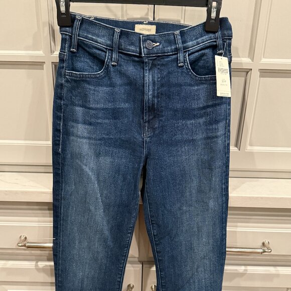 MOTHER - THE HUSTLER HIGH-RISE ANKLE JEANS - Picture 2 of 9
